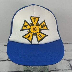 Vintage Highway 93 Trucker Snapback Hat Adjustable Ball Cap